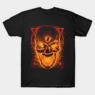 Burning Skull T-Shirt